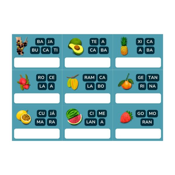 Sílabas das Frutas - Image 3